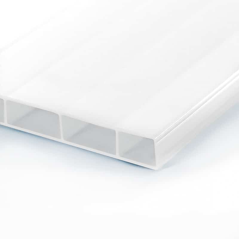Doppelstegplatten 16 Mm 16 32 Opal Weiß Acrylglas Highlux® (Plexiglas® Rohmasse) S&Amp;V Stegplattenversand Gmbh