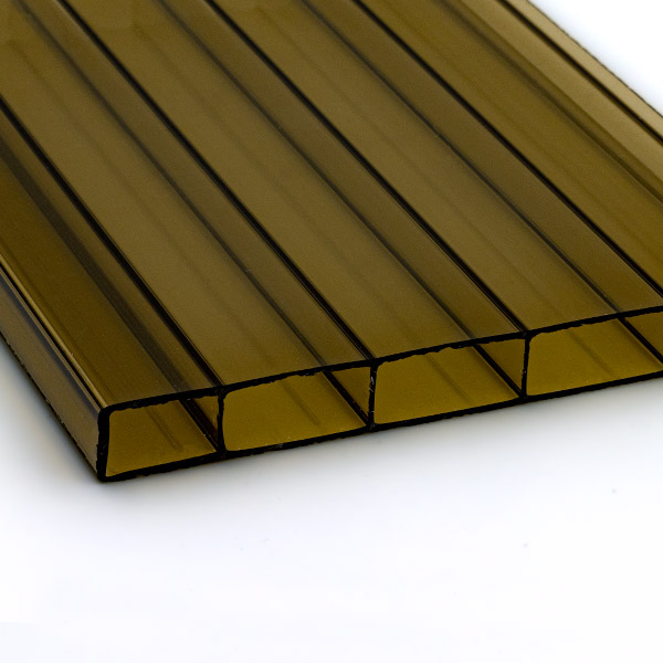 Doppelstegplatten 16 Mm Acryl 16 32 Struktur Bronze Braun Highlux Stegplattenversand 600X Stegplattenversand.de - Das Original®
