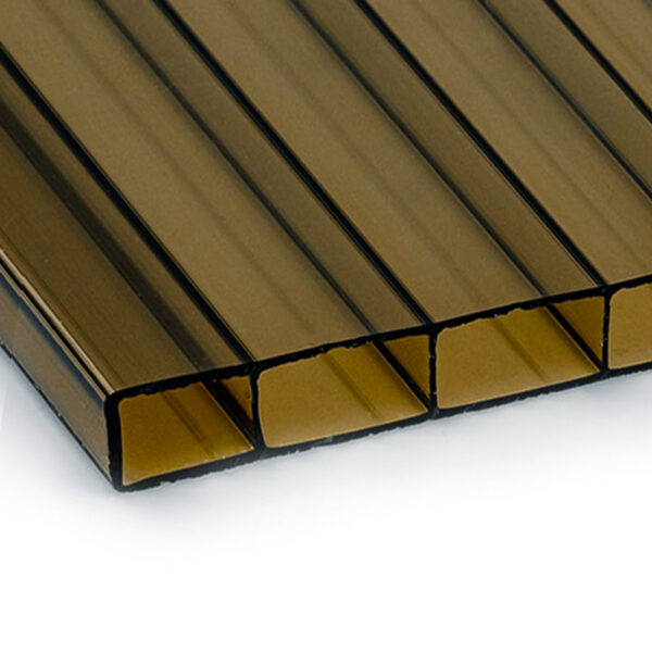 Doppelstegplatten 16 Mm Acryl 16 32 Struktur Bronze Braun Highlux Stegplattenversand 800 X 800 Stegplattenversand.de - Das Original®