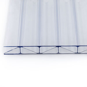 Doppelstegplatten 16 Mm Polycarbonat 2 Fach Struktur Farblos Klar Premium Longlife Stegplattenversand 2 &Raquo; Stegplattenversand.de