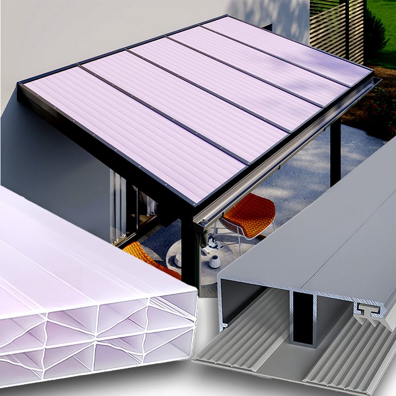 terrassenüberdachung doppelstegplatten 16 mm opal violett schimmernd alu gummi x struktur iq relax s&v setgplattenversand gmbh