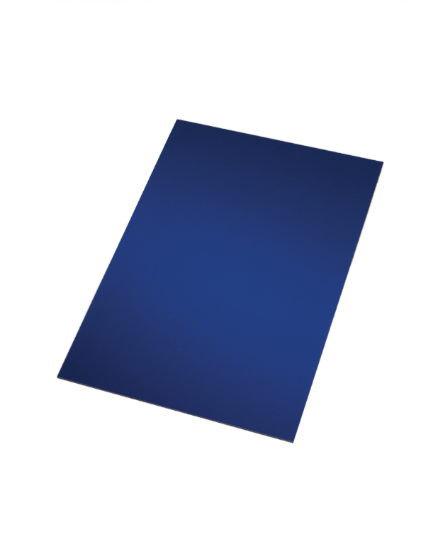 Dibond-Ultramarine-Blau-Stegplattenversand