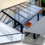 Terrassenüberdachung Doppelstegplatten 16 Mm Glasklar Farblos Alu Gummi 2 Fach Struktur Acrylglas S&Amp;V Setgplattenversand Gmbh