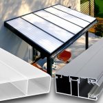Terrassenüberdachung Doppelstegplatten 16 Mm Weiß Opal Alu Alu 2 Fach Struktur Acrylglas S&Amp;V Setgplattenversand Gmbh