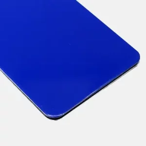 Alu Dibond Alu-Verbundplatten-Ultramarineblau