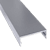 widget klemmdeckel alu preßblank – für 60mm breite profilsysteme stegplattenversand gmbh